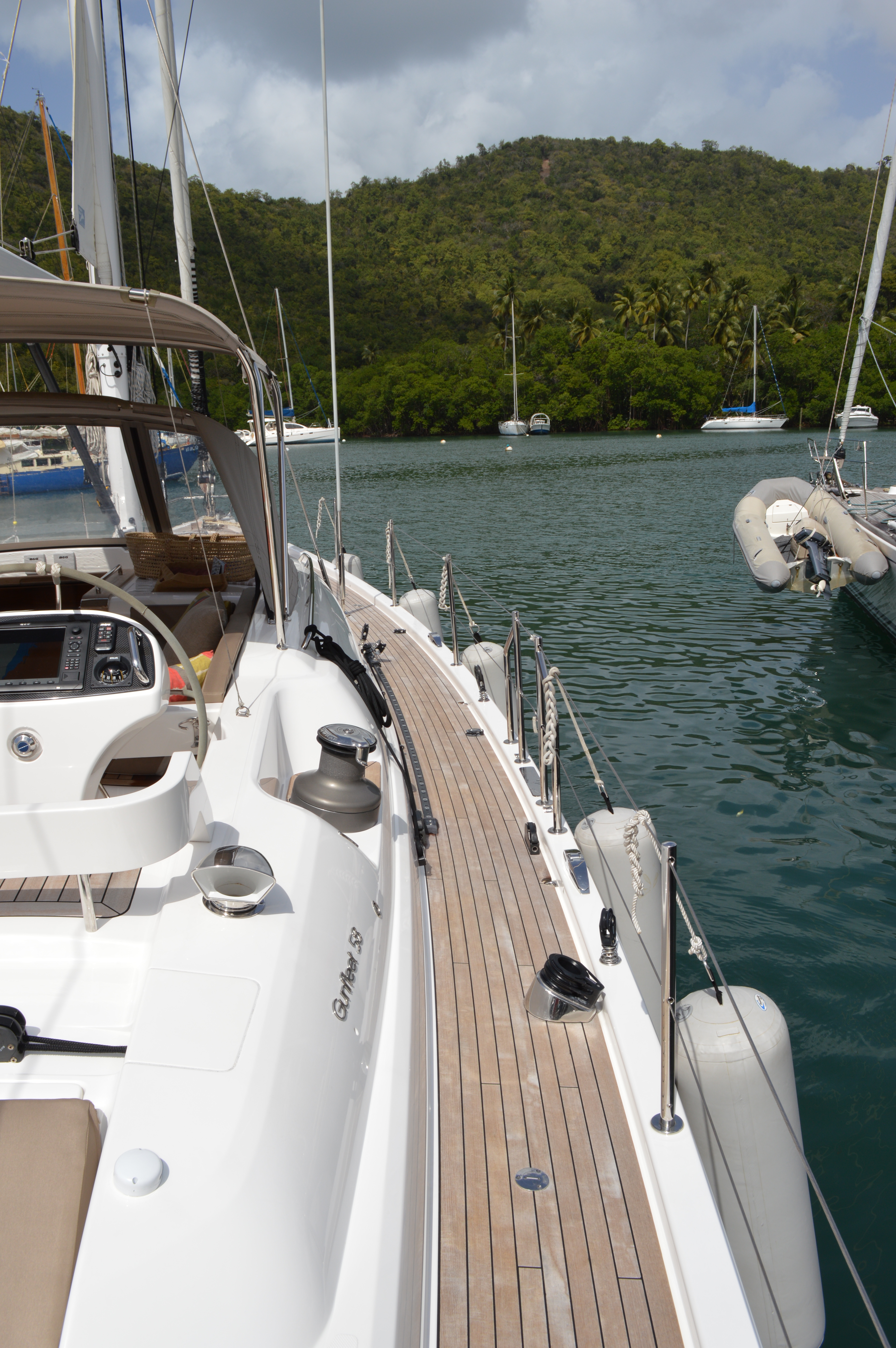 used gunfleet 58 yacht for sale boat ref 31743 ancasta