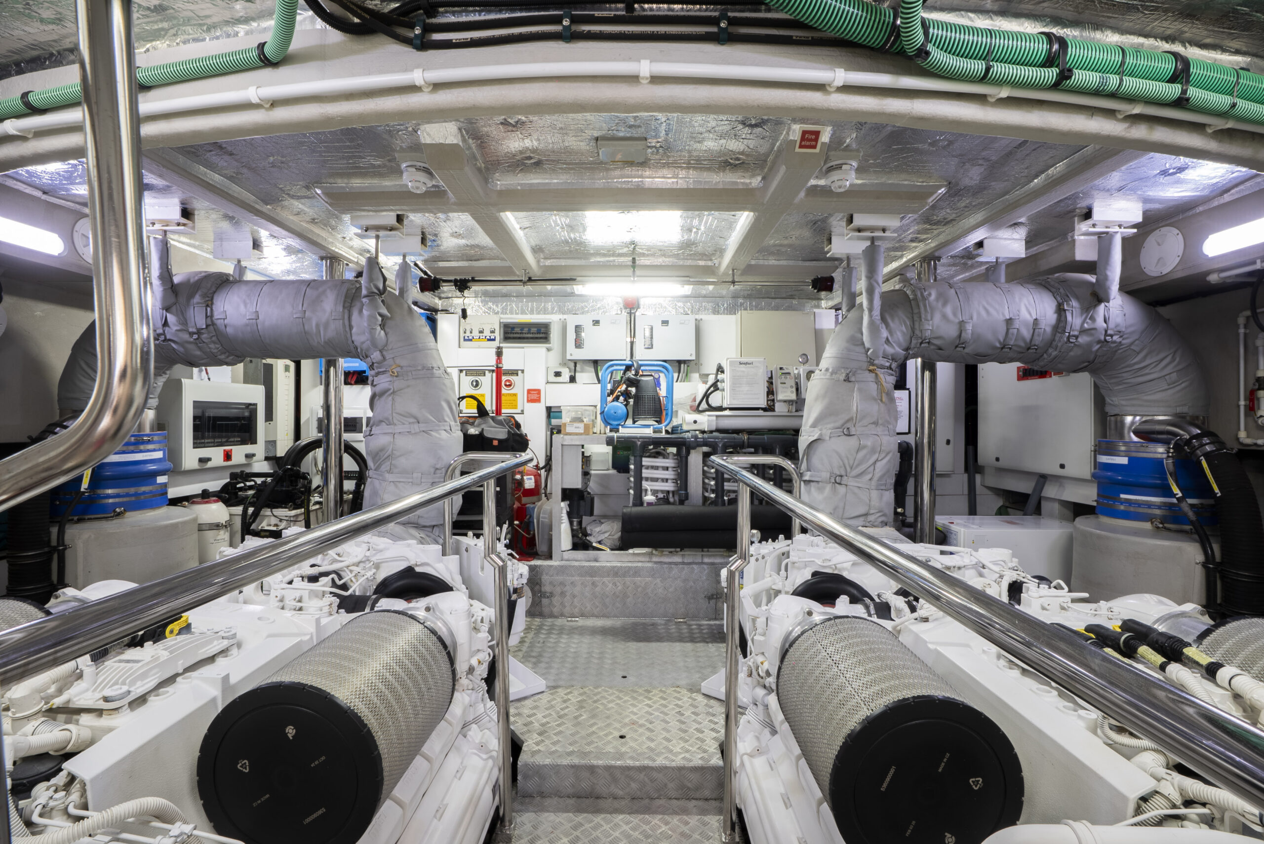 Sunseeker 28 Metre Yacht for sale - engine bay