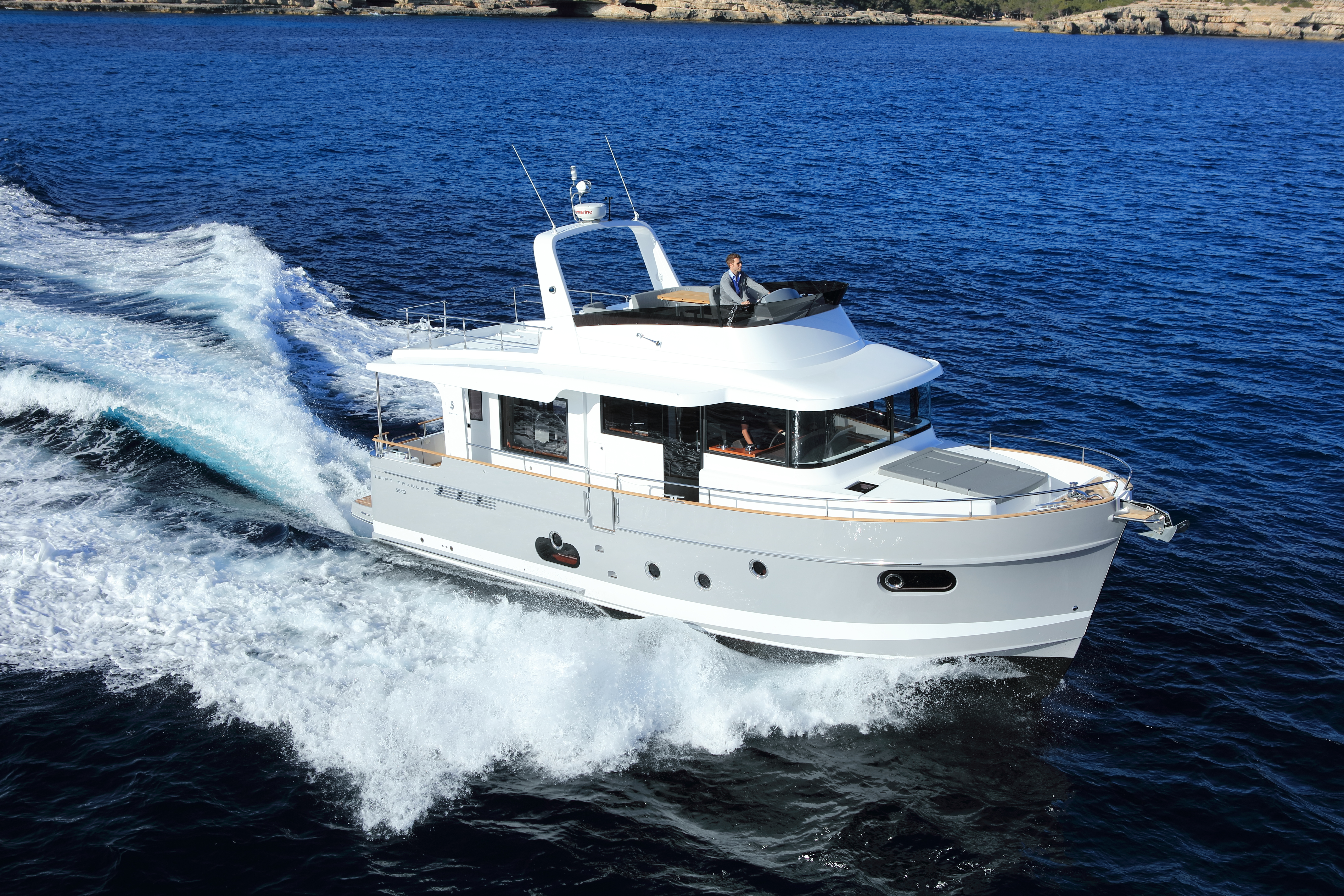 New Beneteau Swift Trawler 50 Power Boat For Sale Boat Ref 34792 Ancasta