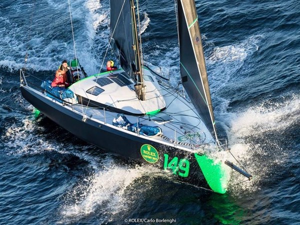 under sail