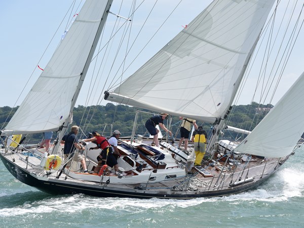 under sail