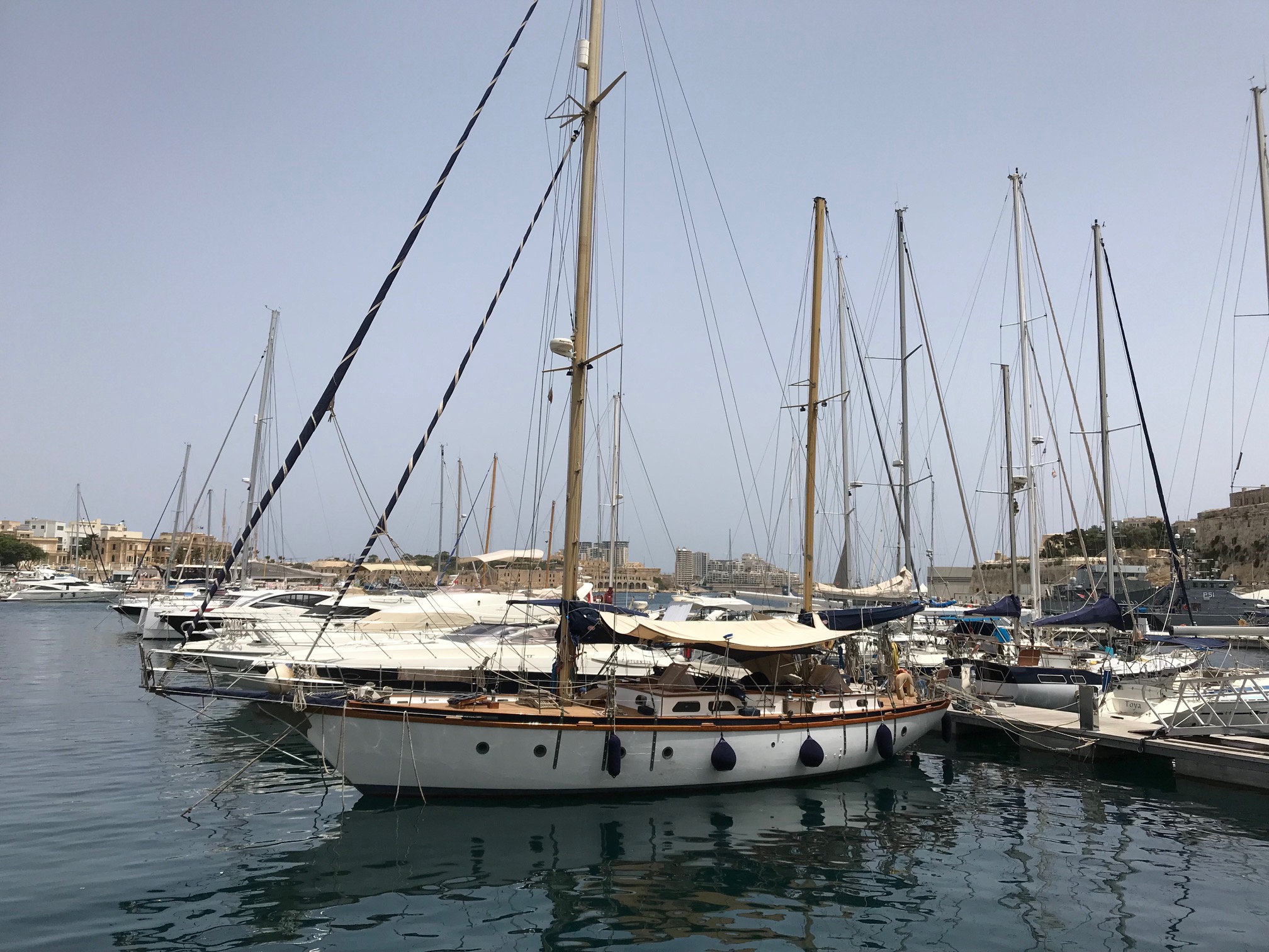 used alan pape 17m ketch yacht for sale boat ref 35491