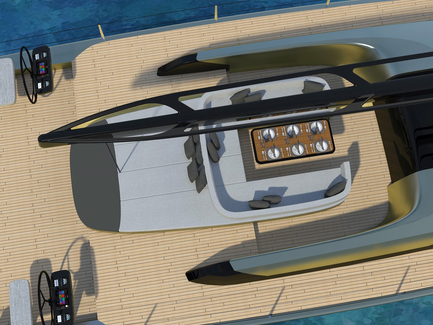 MAKARA 85 Cockpit arrangement