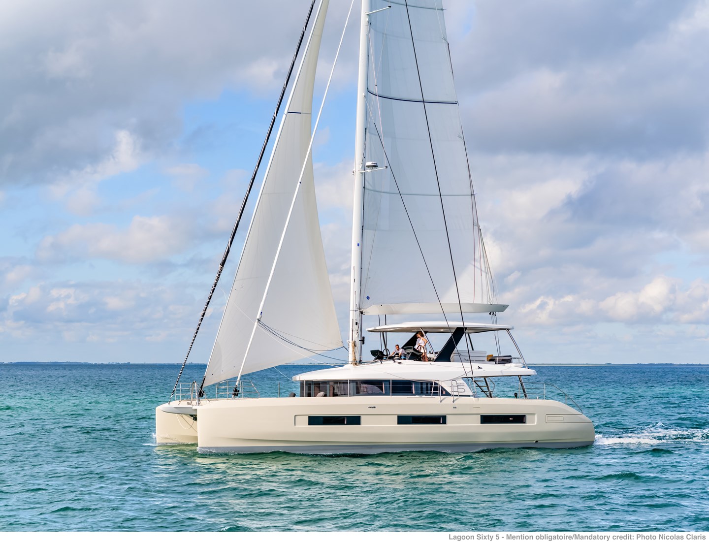 Lagoon Sixty 5 Under sail
