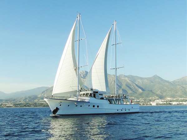 under sail