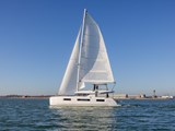Lagoon 51 under sail