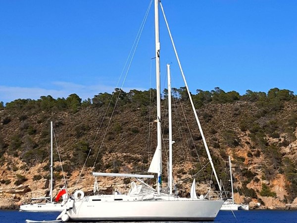 at anchor