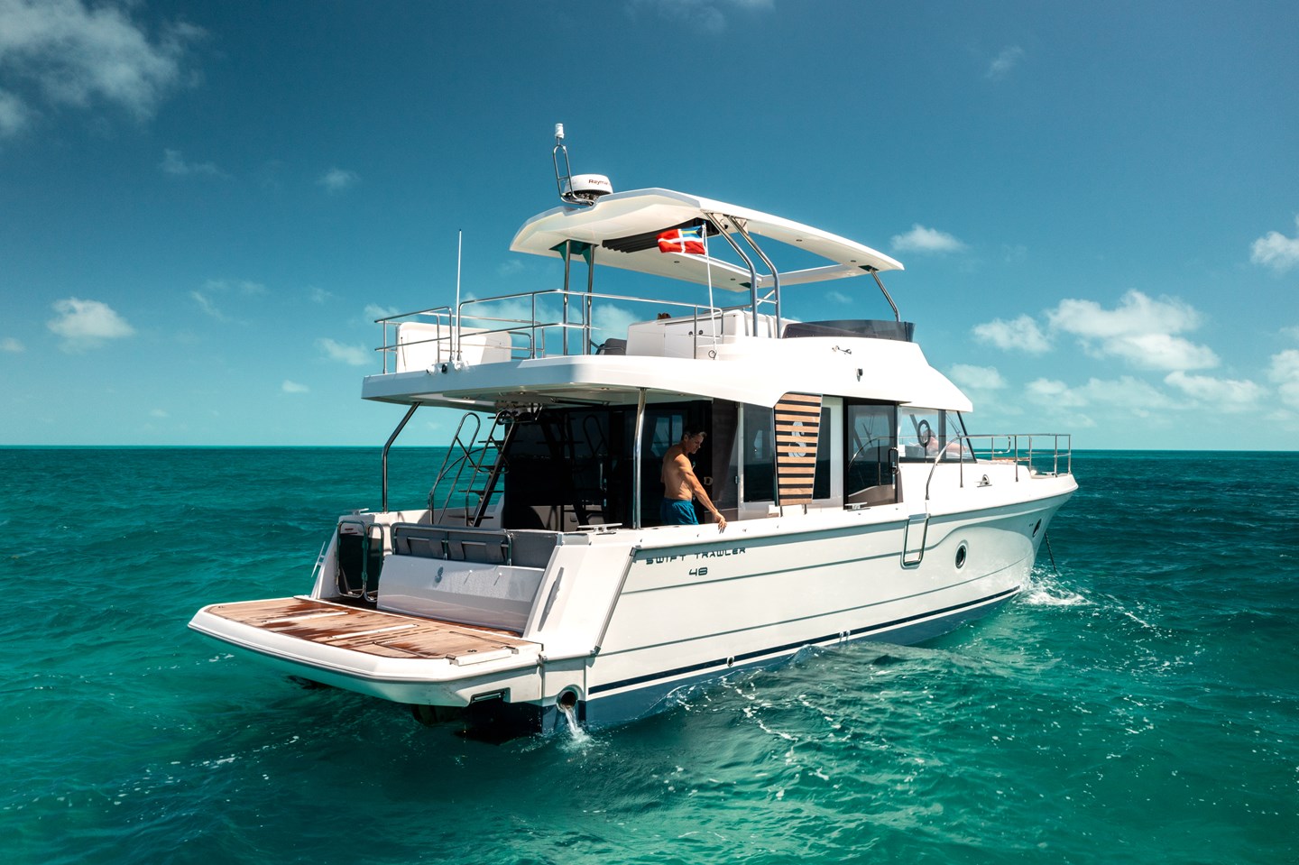 2023 Beneteau Swift Trawler 48 For Sale Underway