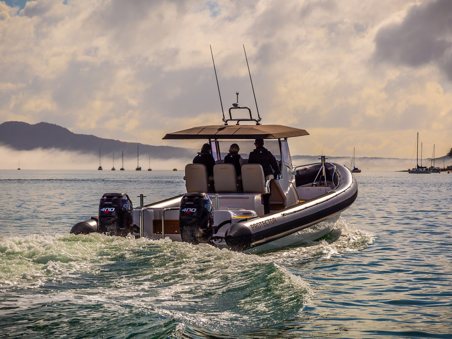 Protector 380 Chase - Stern View