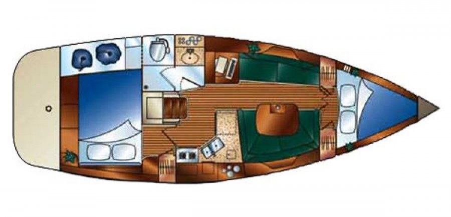 Used Hunter Legend 36 Yacht For Sale Boat Ref Ancasta