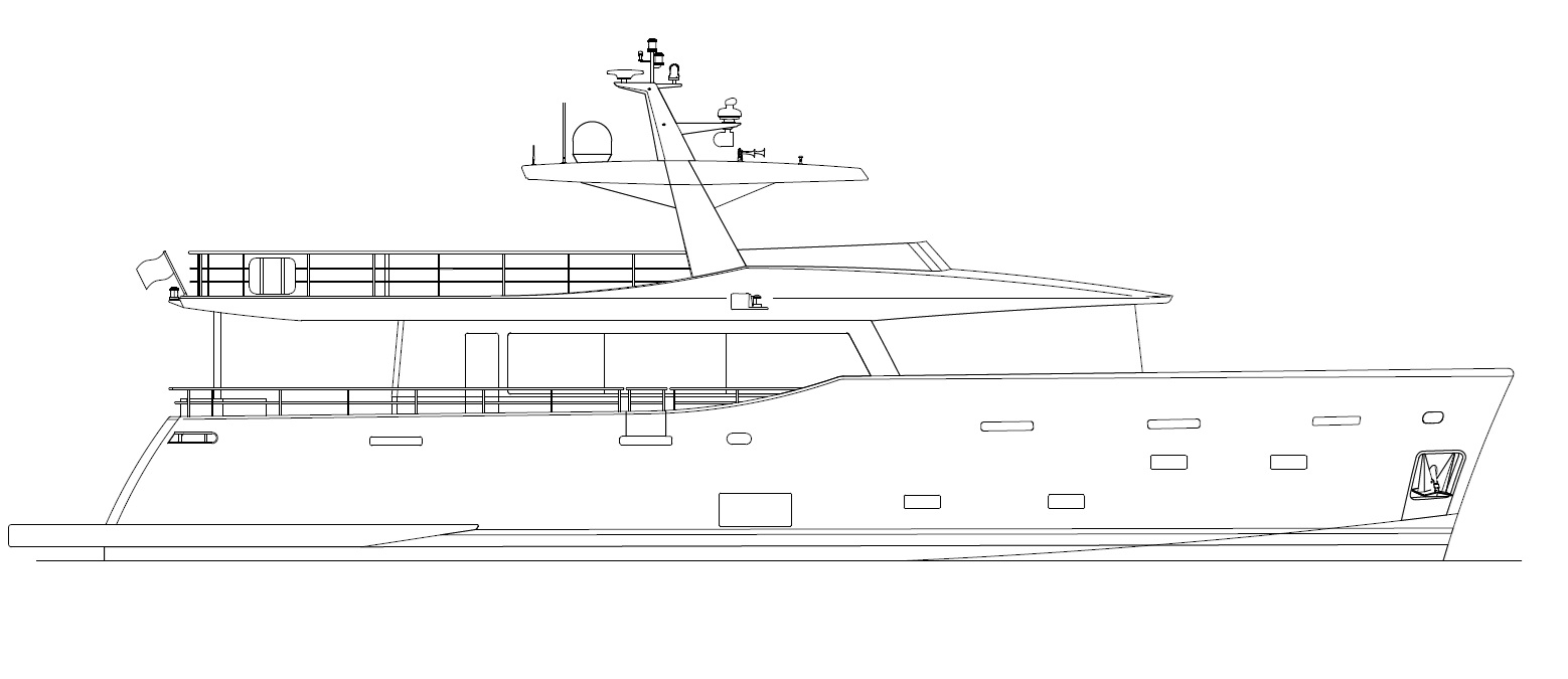 CDM Nauta Air 90 - Side Profile