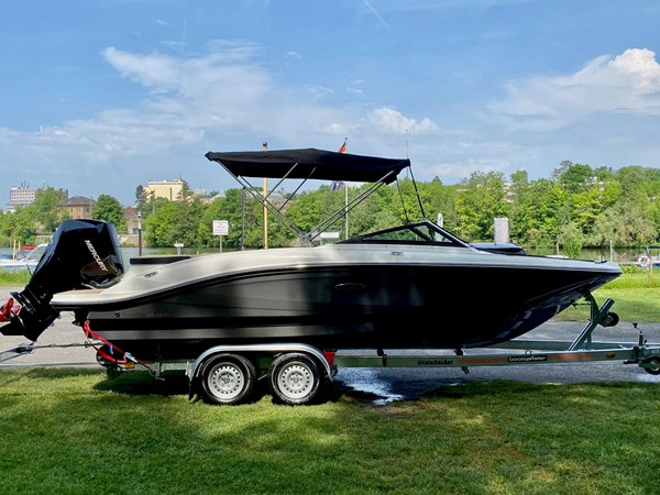 Sea Ray 210 - On Trailer