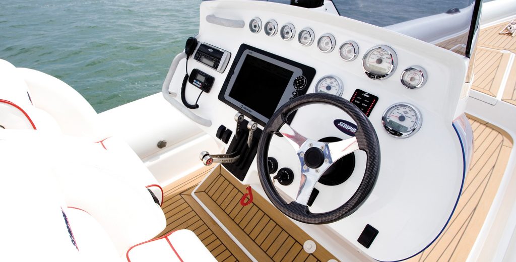 Supplied fitted with high quality electronics and the necessary equipment to be ready for sea. Every model is RCD rated to Cat B Off-shore and are covered by our 2 year warranty.