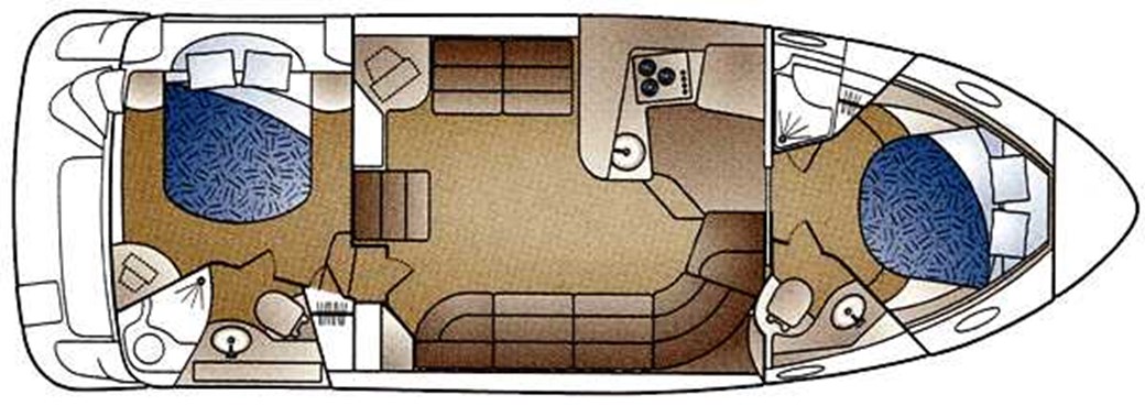 CARVER 396 Layout