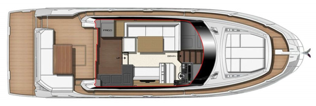 Prestige 460 S Layout