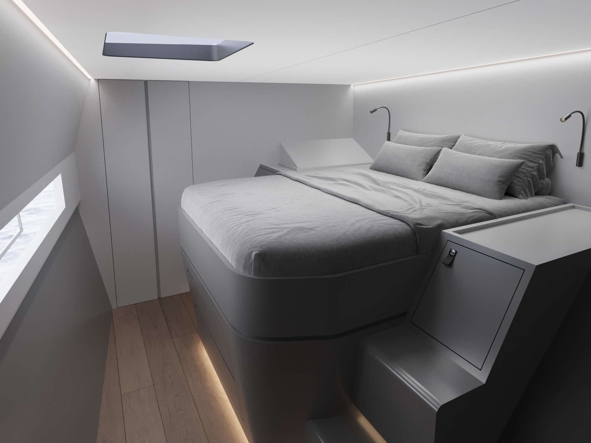 Cabin with Modern Essence finish 