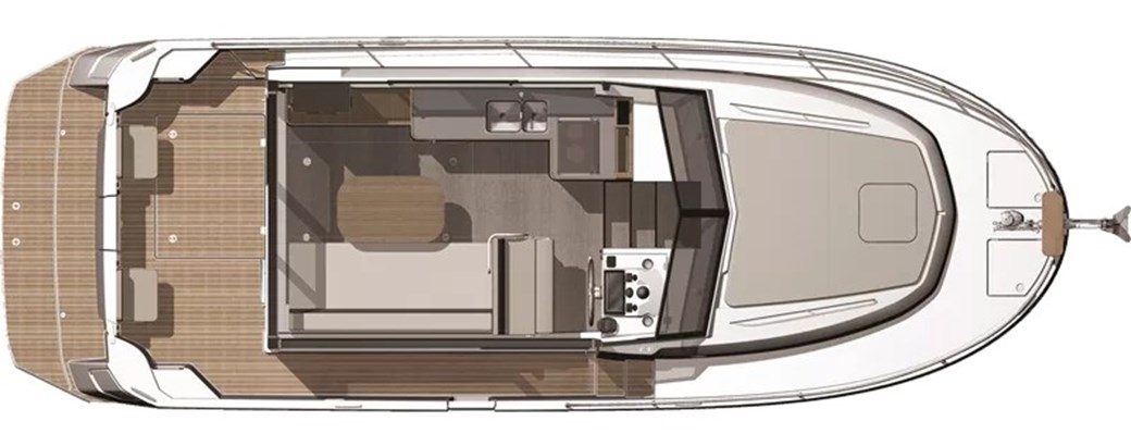 Beneteau Swift Trawler 30 - Main Deck Layout