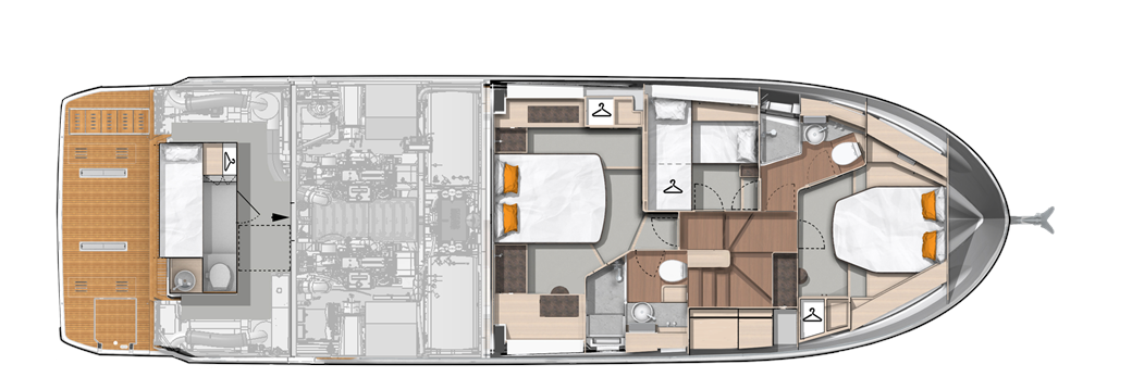 Cabin layout