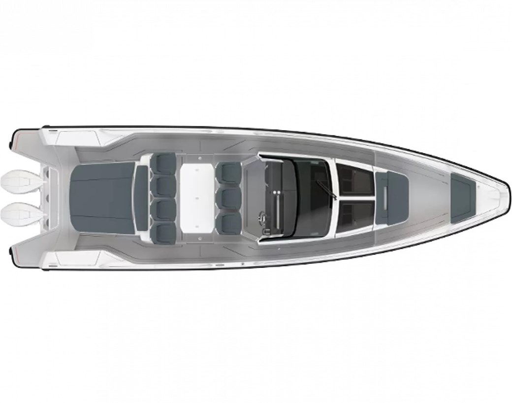Axopar 37 Sun Top - Layout