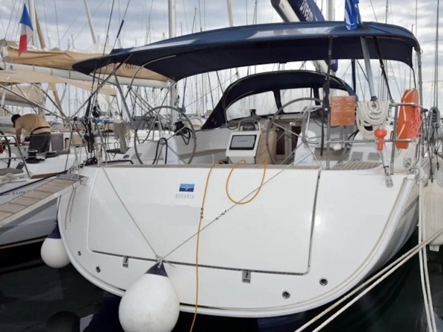 Bavaria 51 Cruiser - aft view