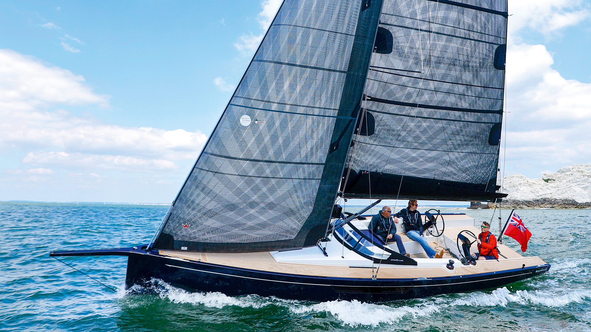 Saffier SE 33 Life under sail Credit Paul Wyeth, Yachting Monthly