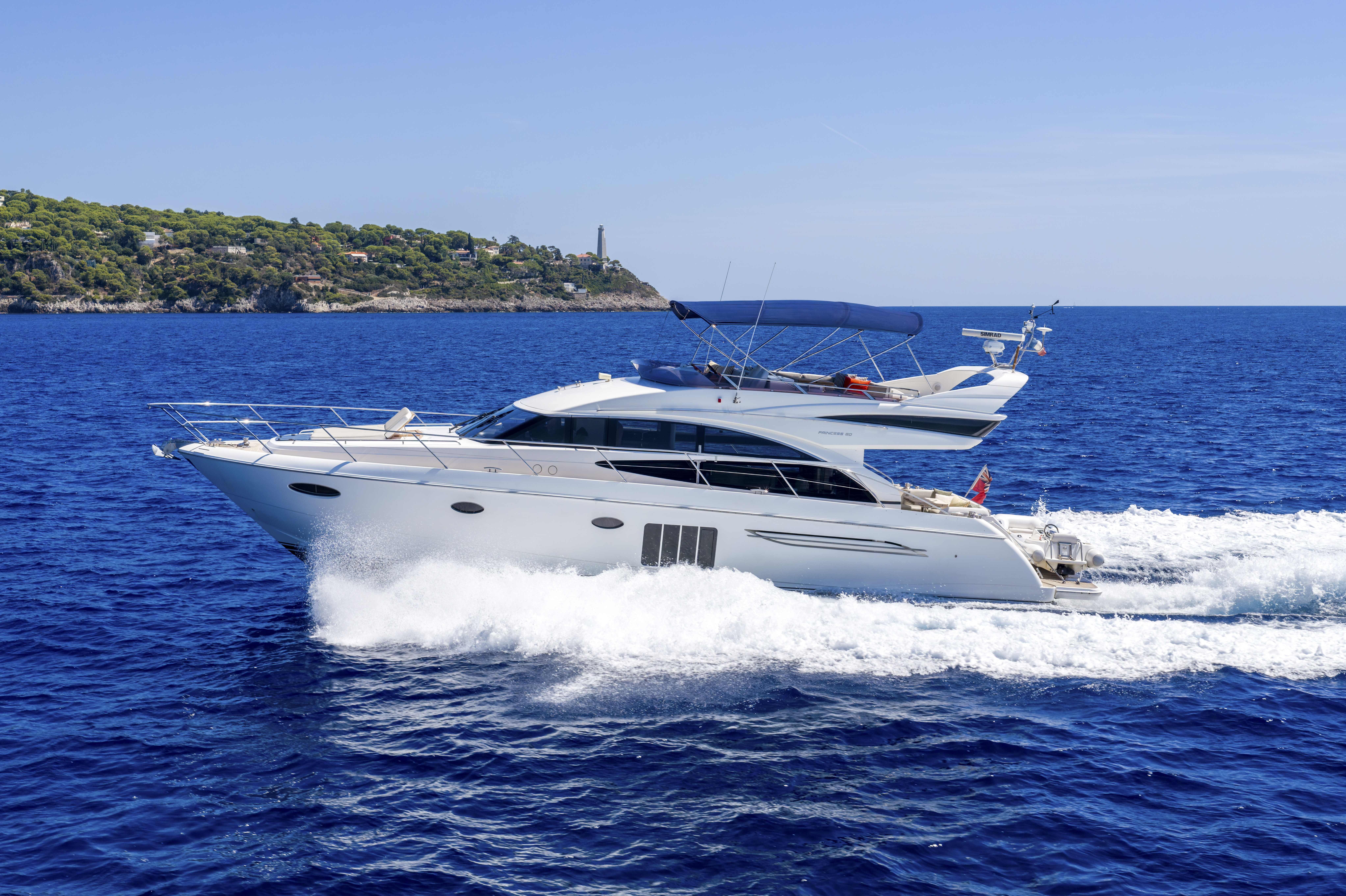 2012 Princess 60 with Seakeeper Gyro For Sale