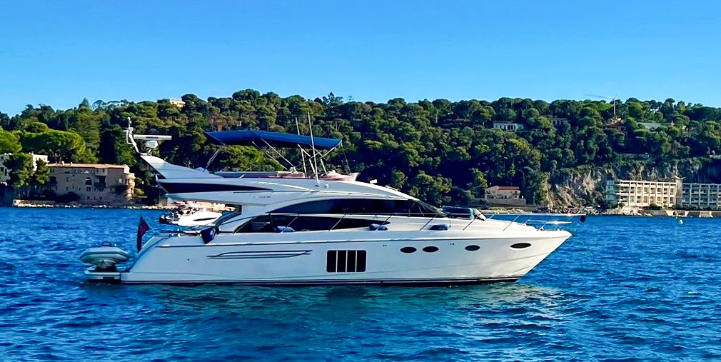 Princess 60 Flybridge with Seakeeper Gyro For Sale