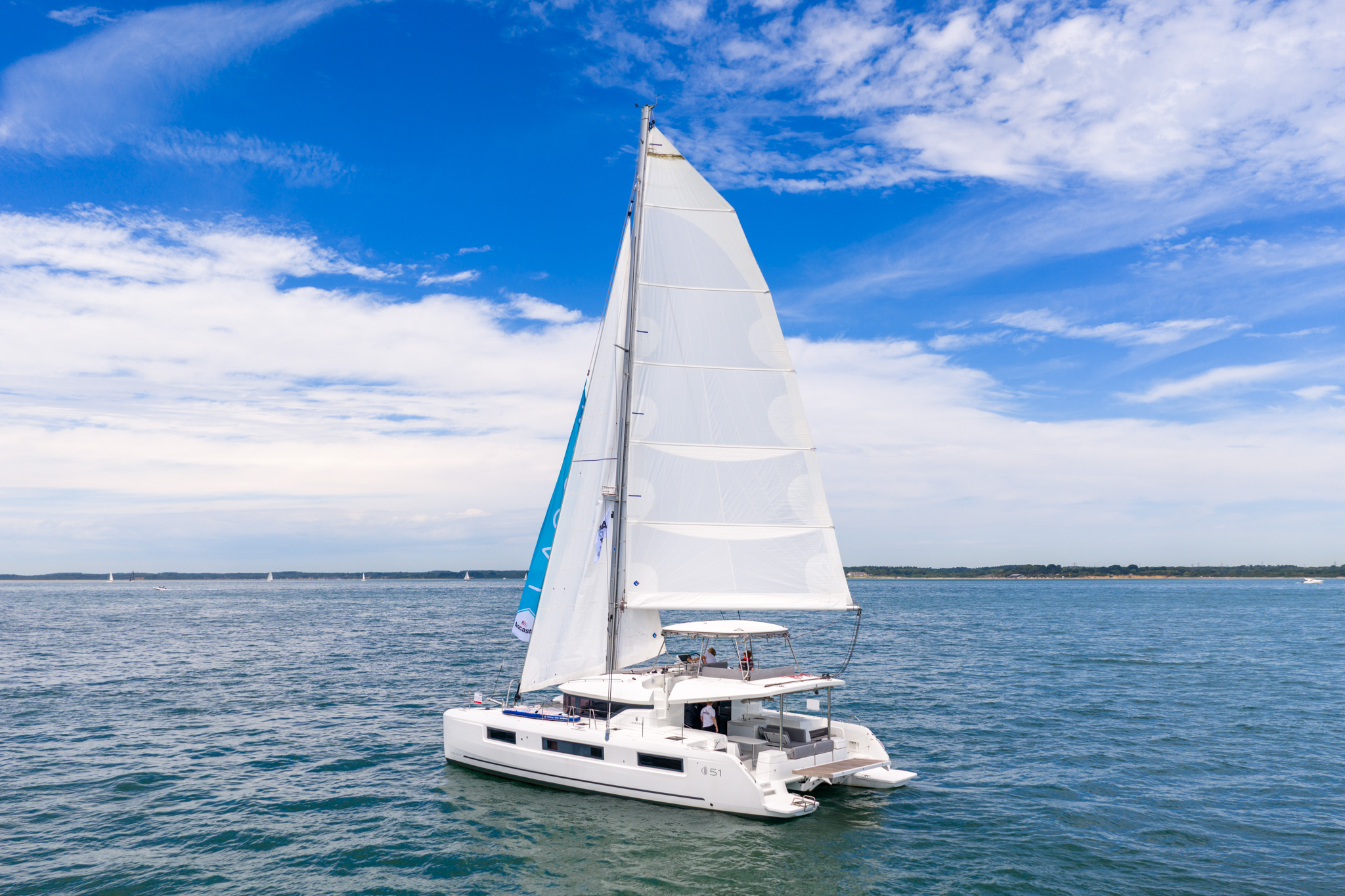 Lagoon 51 sailing