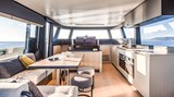 Bluegame BGX60 Upper Saloon & Galley (Brochure Image)