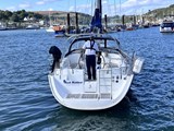 Transom of Beneteau Oceanis 411 Celebration