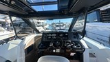Central helm with great controls within easy reach