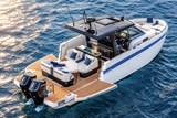 Side decks down for increased space